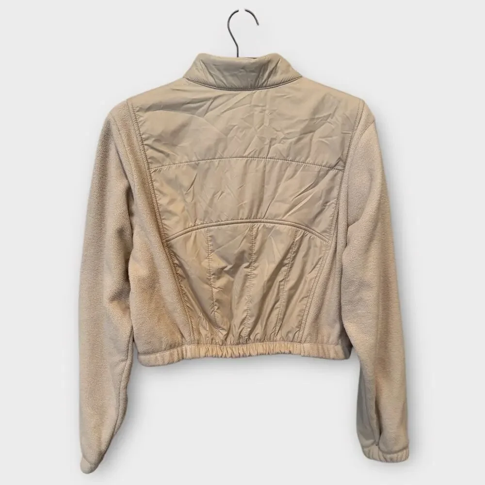 Nike Sportswear Swoosh Women's Easy Plush 1/4-Zip Top Jacket Size Small
